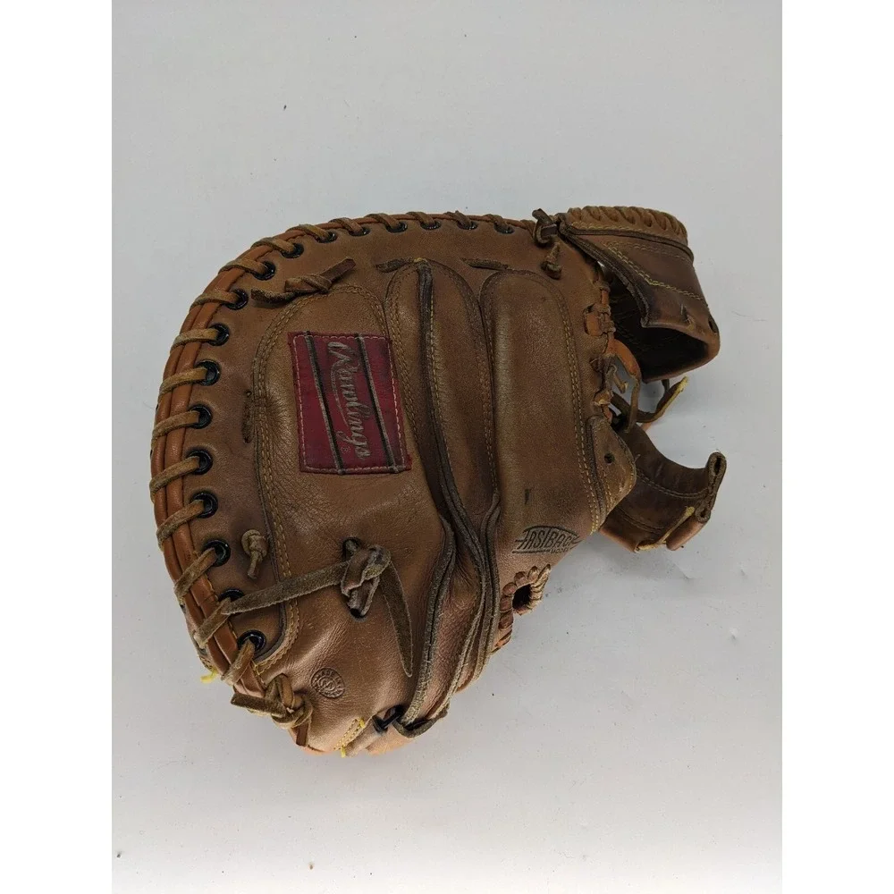 Rawlings Fastback Catchers Mitt RCM7 Mike Piazza Dual Wing *READ*  RHT B3